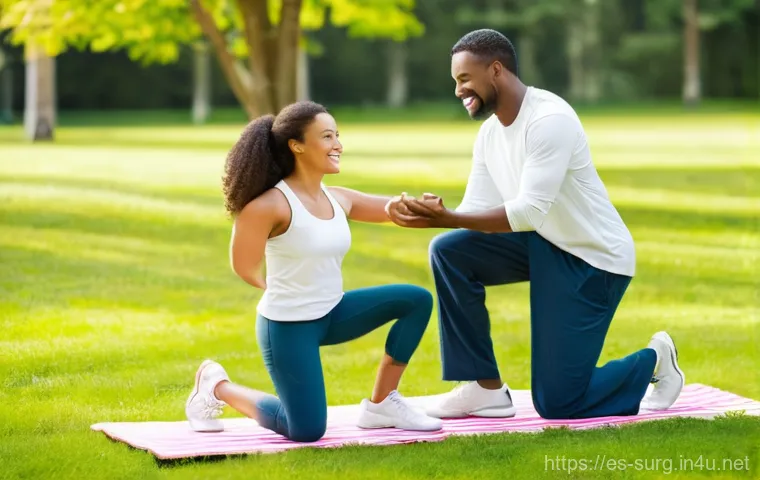 탈장 진단 및 치료 - **Prompt 2: Professional Medical Consultation**
    Inside a clean, brightly lit doctor's office wit...