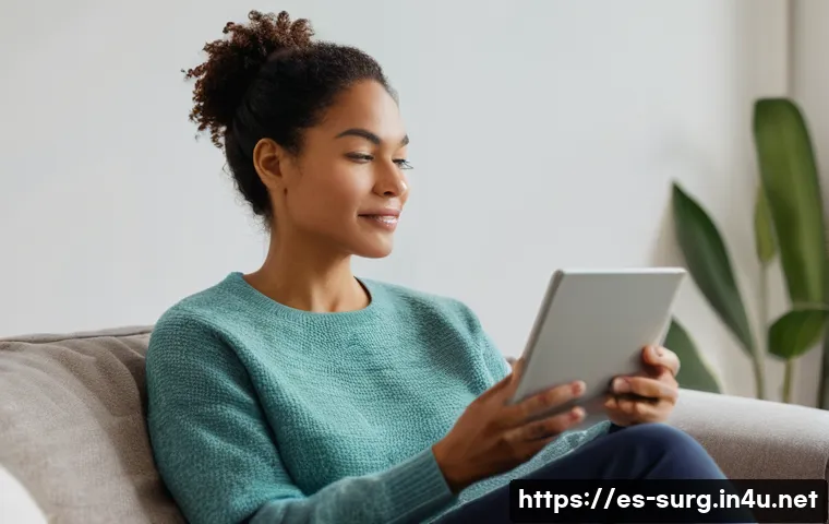 치질 수술 방법 비교 - **Prompt:** A person in their late 30s to early 40s, with a thoughtful and hopeful expression, sitti...